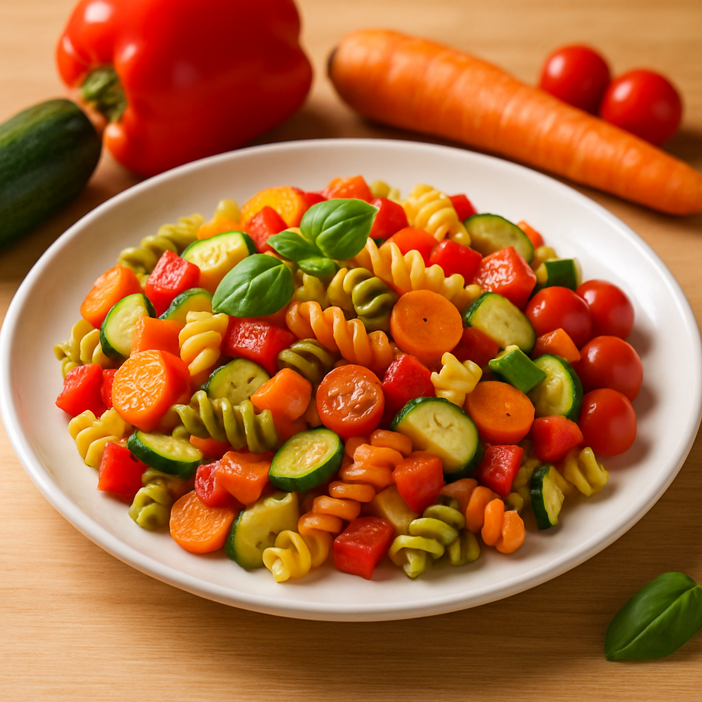 Bunte Gemüse-Pasta