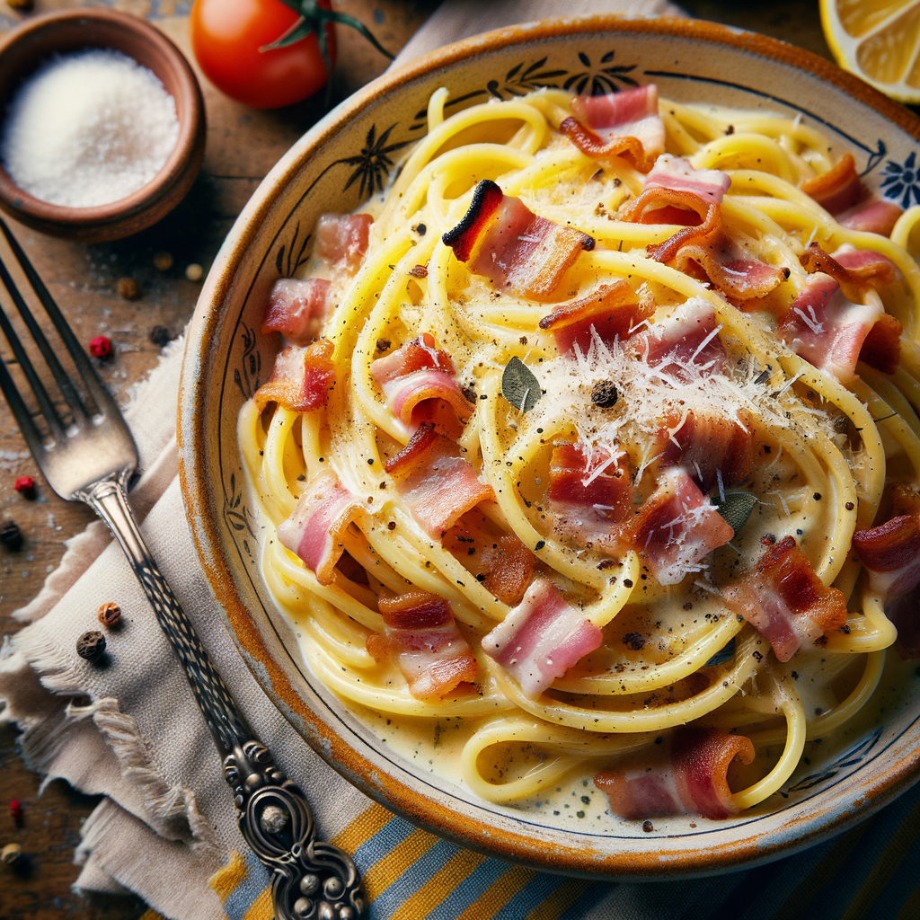 Cremige Spaghetti Carbonara