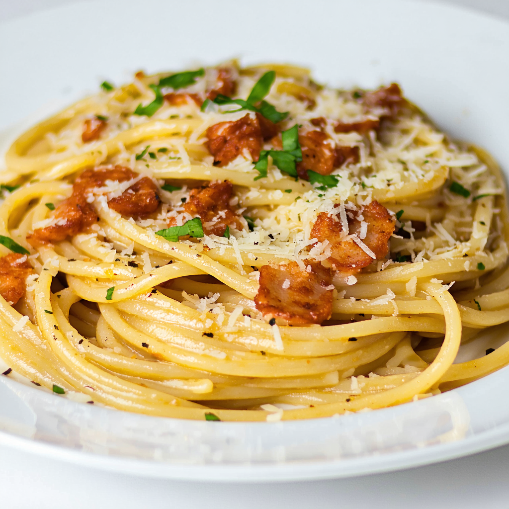 Klassische Spaghetti Carbonara
