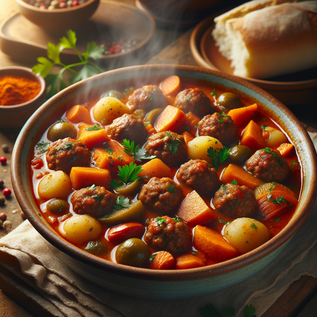 Sulu Köfte (Türkische Fleischbällchensuppe)